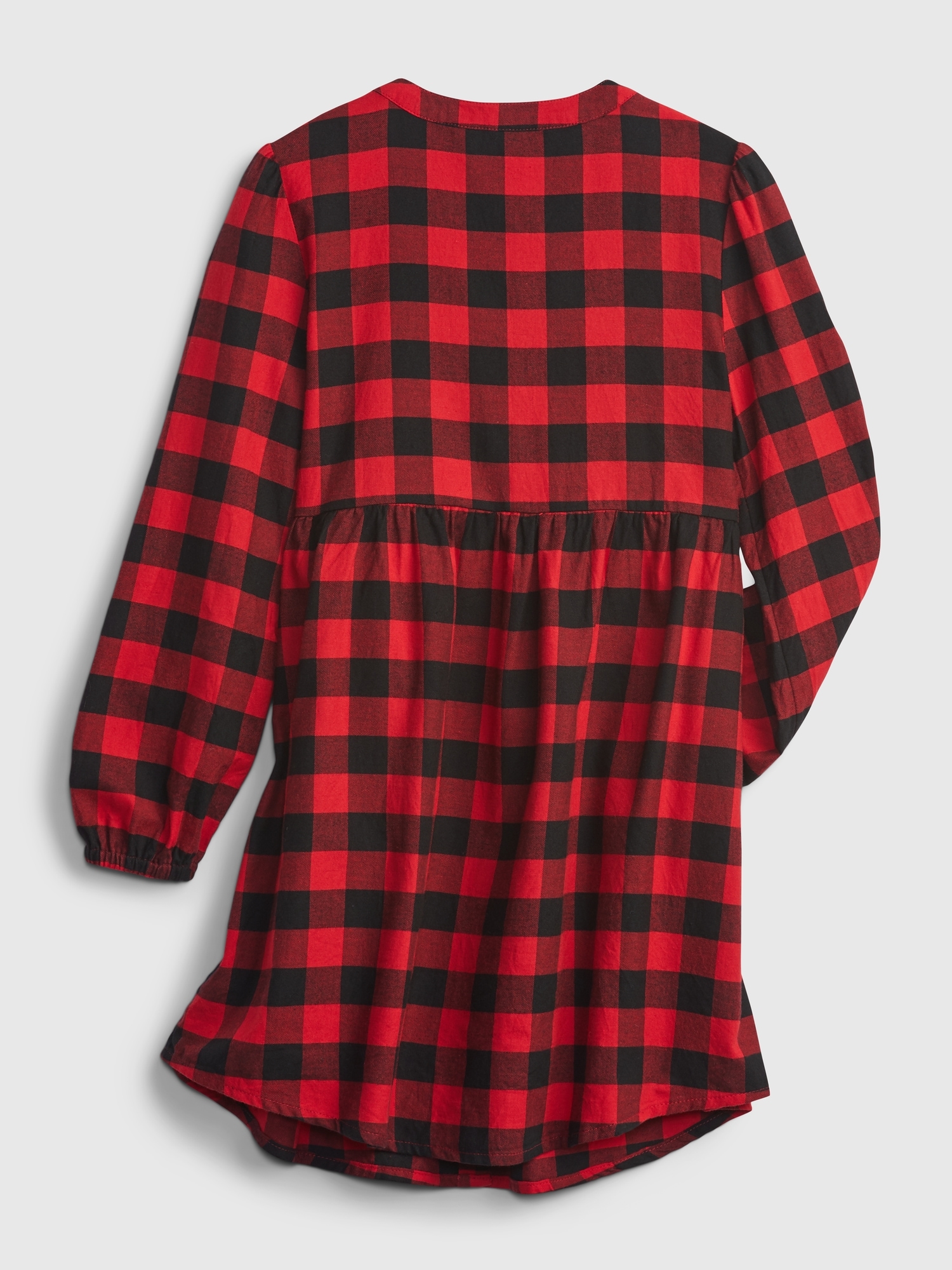 Gap buffalo plaid dress deals