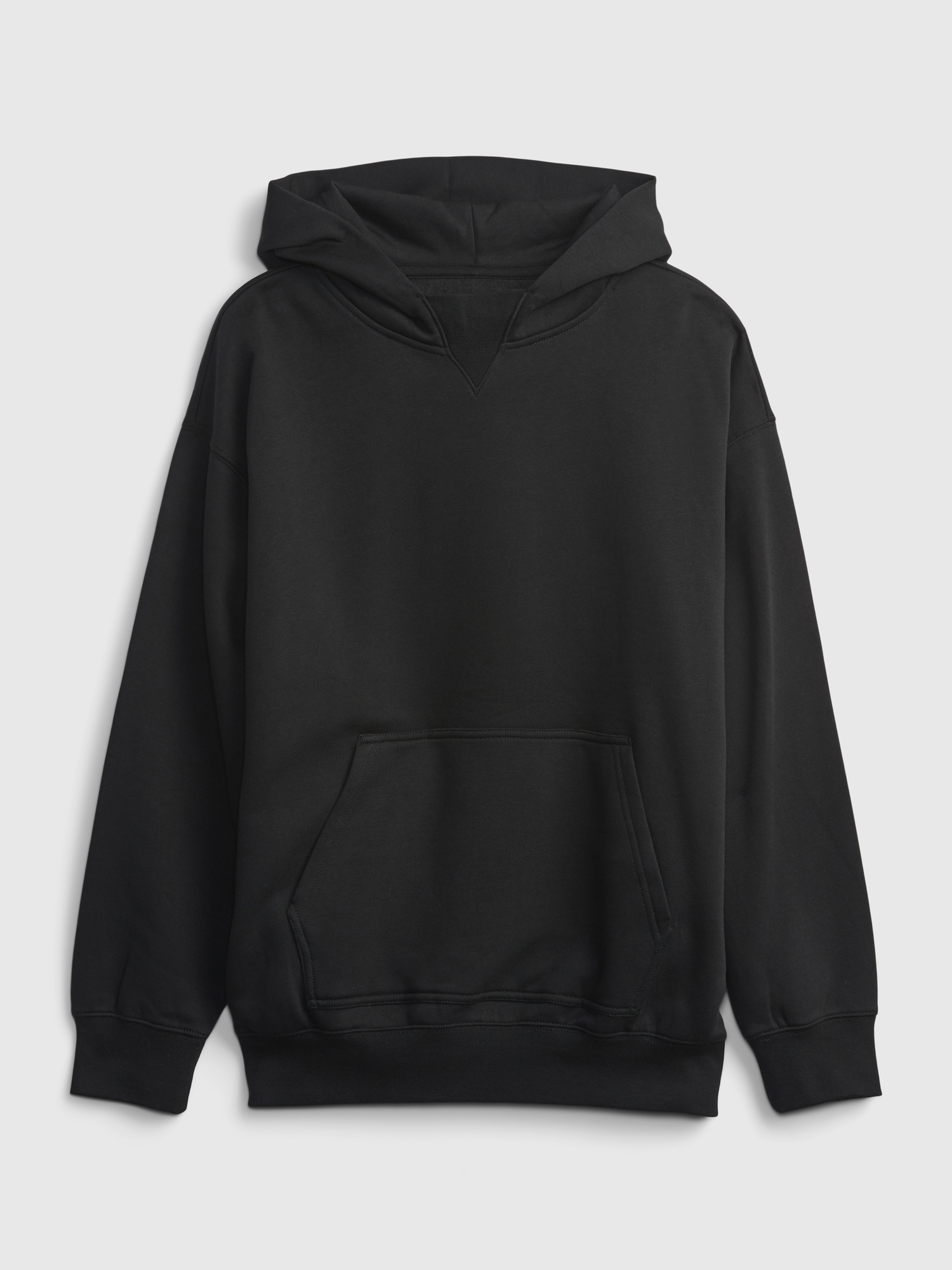 Teen Girls' Oversized Hoodie by Gap True Black Size 8
