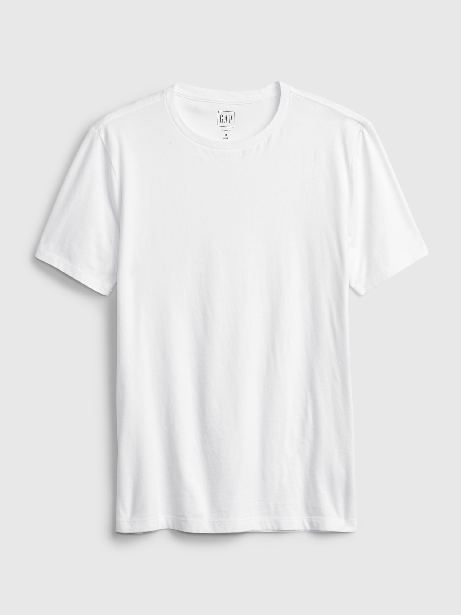 classic white tee shirt