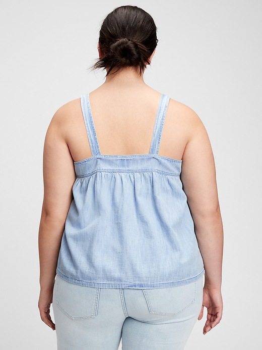 Image number 2 showing, Tie-Front Cami with Washwell&#153