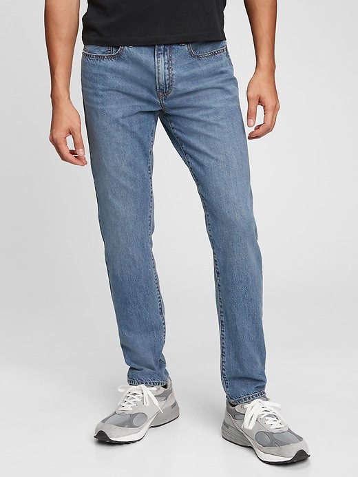 Gap Mid Rise Slim Jeans with Washwell