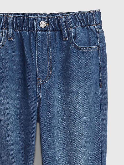 Image number 4 showing, Kids Mid Rise Denim Joggers