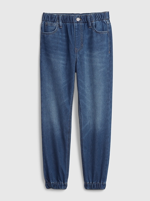 Image number 1 showing, Kids Mid Rise Denim Joggers