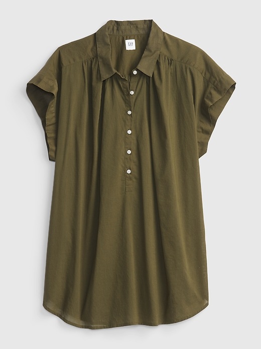 Image number 6 showing, Short Sleeve Popover Top