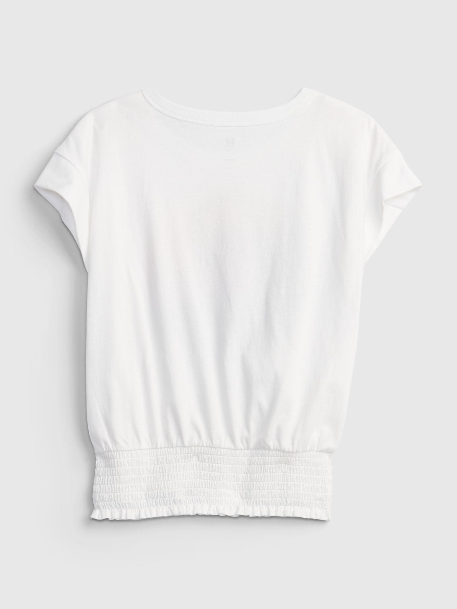 Kids Organic Cotton Smocked Shirt