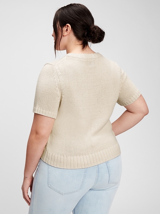 Image number 2 showing, Short Sleeve Sweater