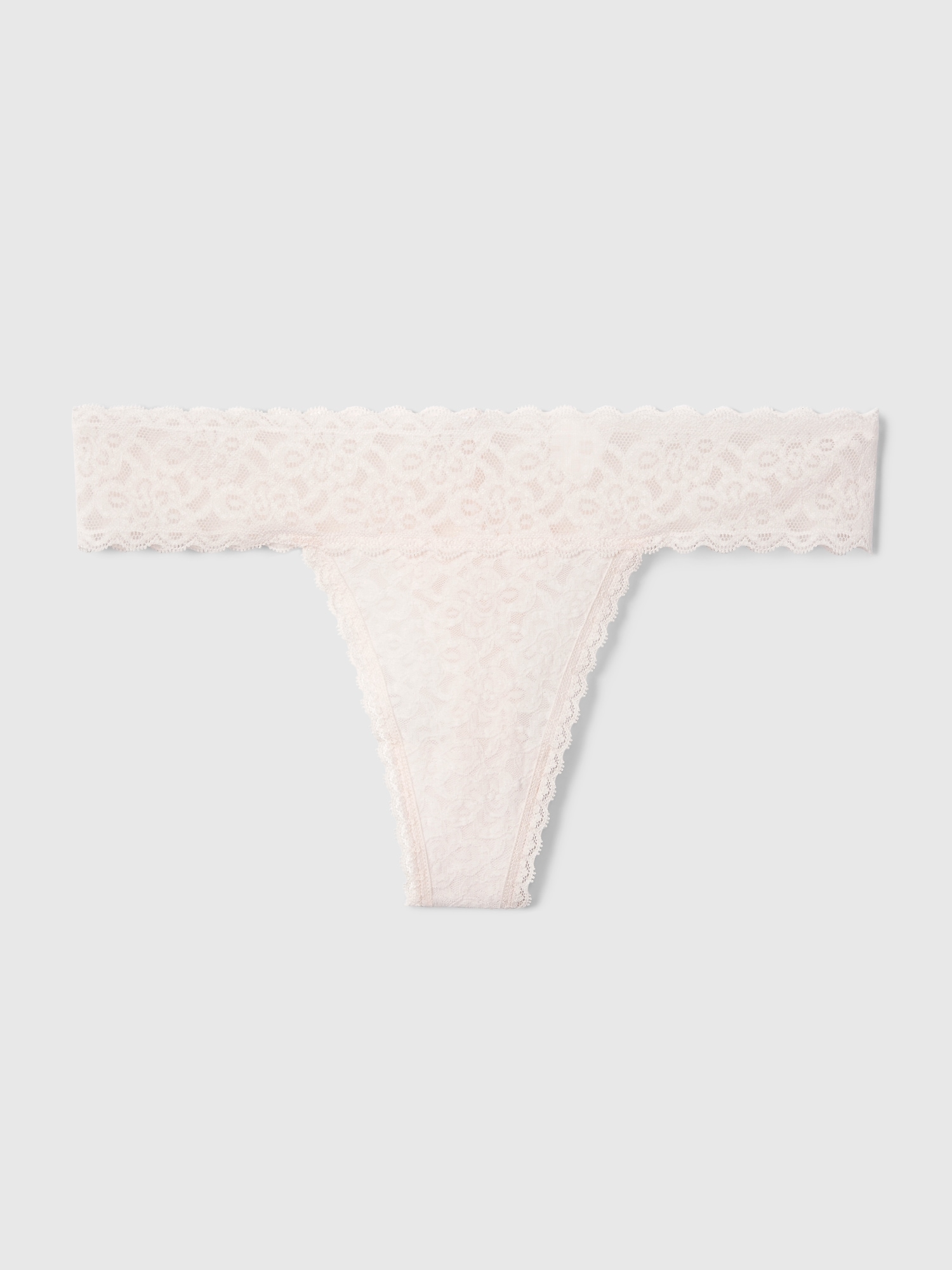 Gap Lace Thong In Rose Light Pink