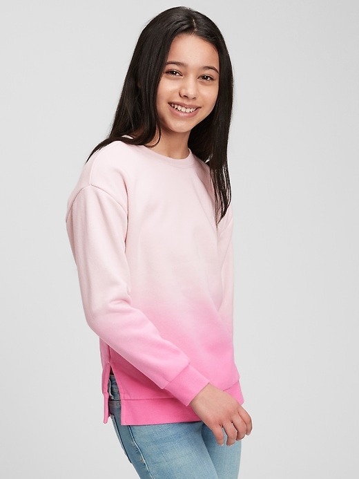 Image number 2 showing, Kids Oversized Crewneck Sweatshirt