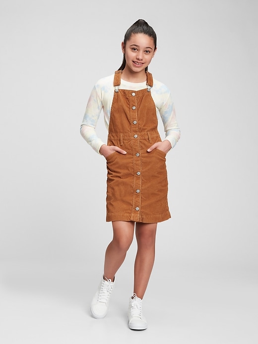 2 of 8 showing, with the color winter ochre of product Kids Corduroy Skirtall