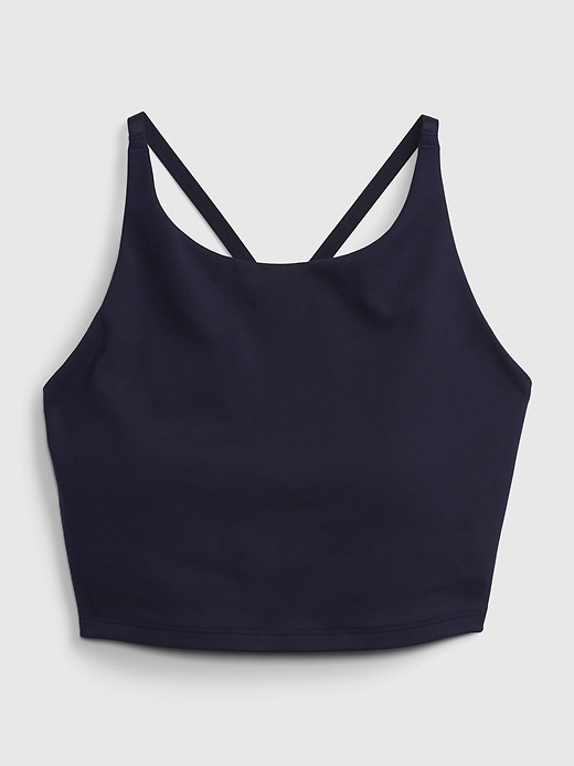 Image number 8 showing, GapFit Recycled Power Longline Sports Bra