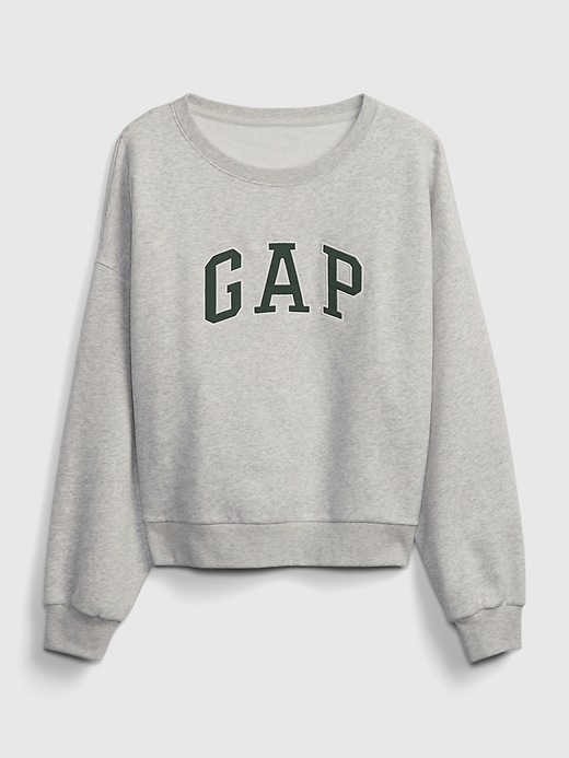 トップス OVAL LOGO CREWNECK / GRY sizeL Gucci Side Sleeve Logo Turtleneck Sweatshirt 'Grey' 522846