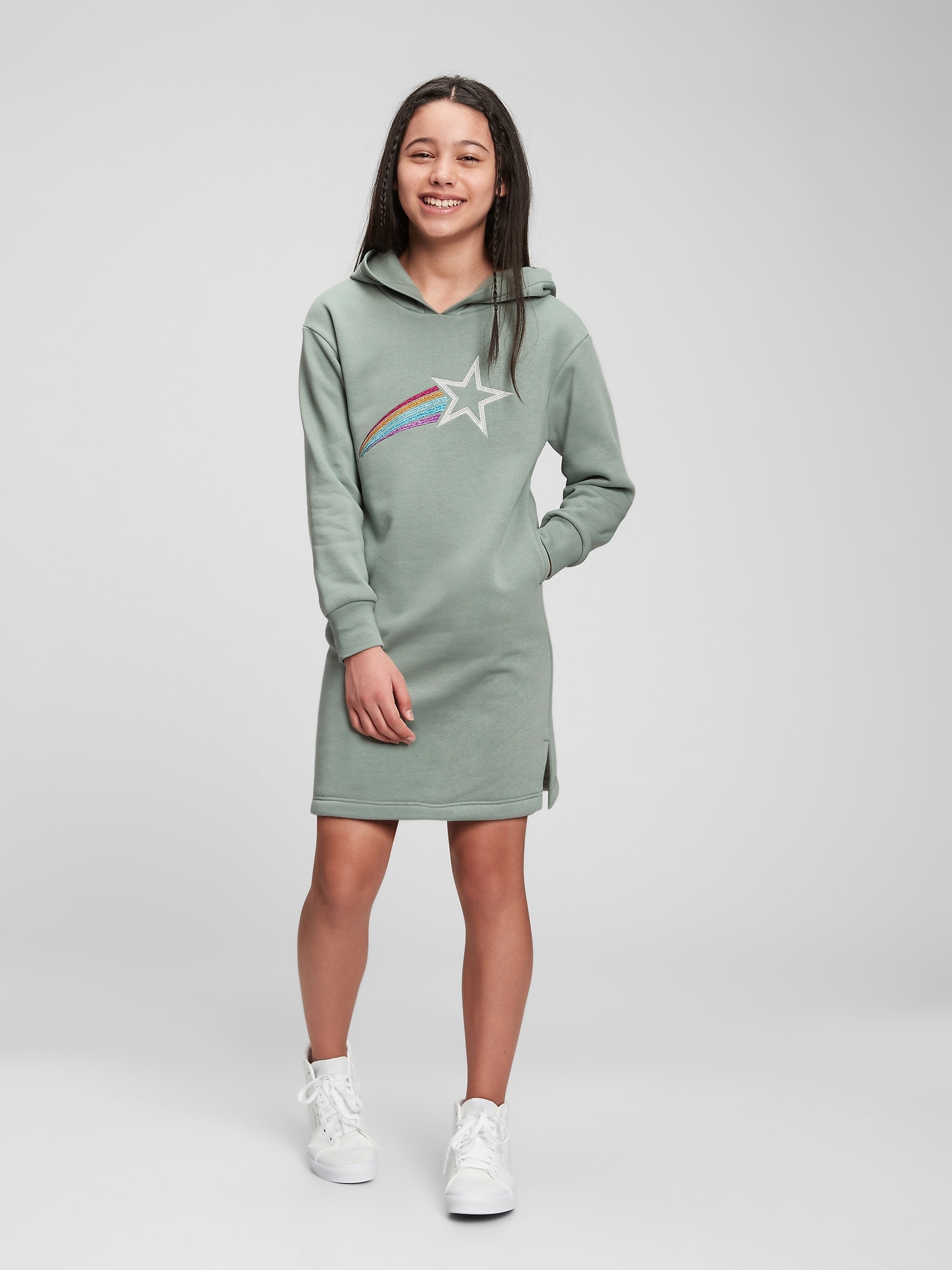 Graphic hoodie 2025 dress