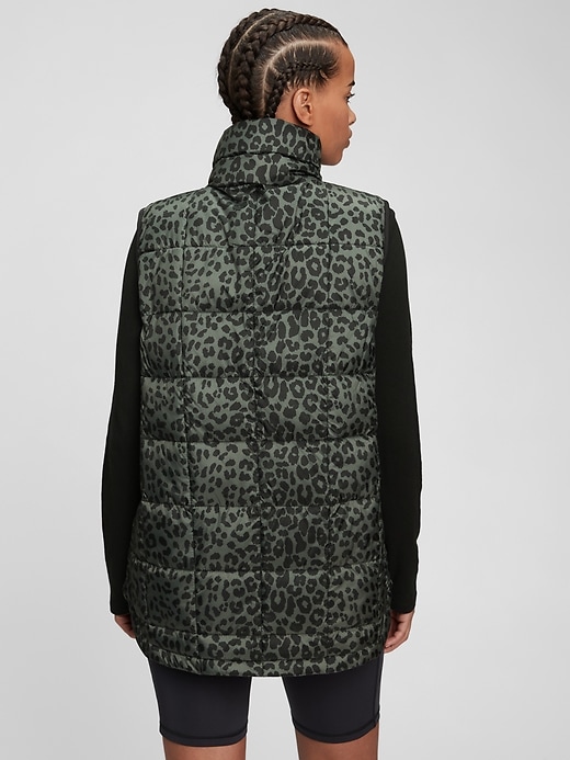 Image number 2 showing, Recycled Nylon Relaxed Lightweight Puffer Vest