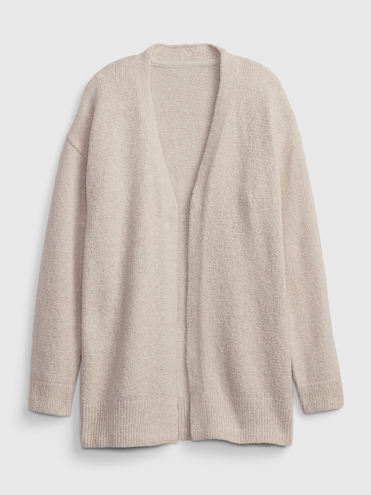 1 of 8 showing, with the color oatmeal of product Kids Cardigan
