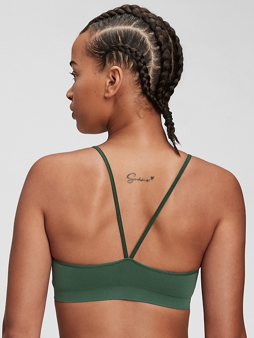 Image number 2 showing, Seamless Racerback Bralette