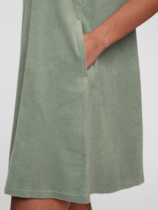 Image number 7 showing, Terry Swing Dress