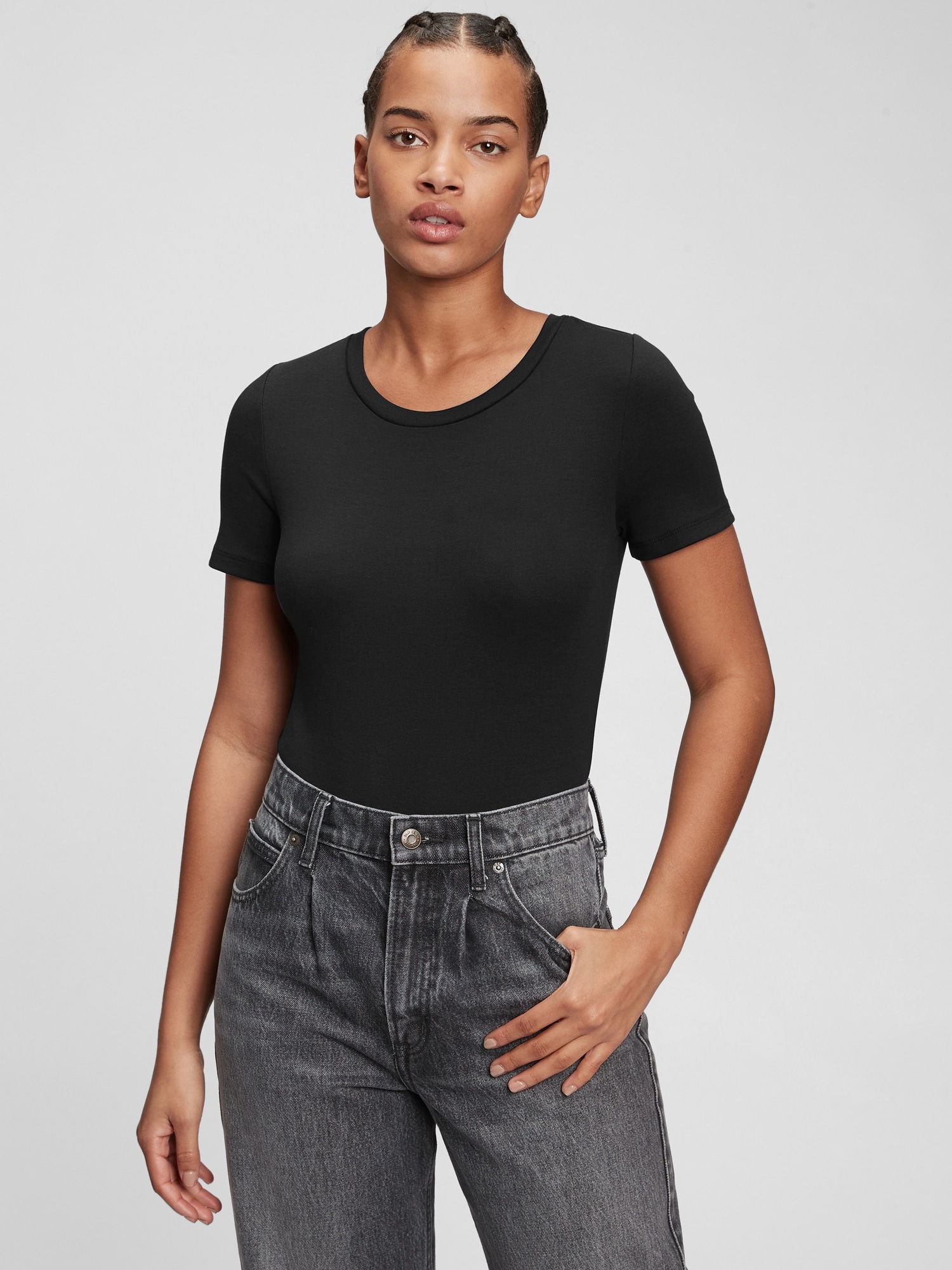Modern Crewneck Bodysuit Gap