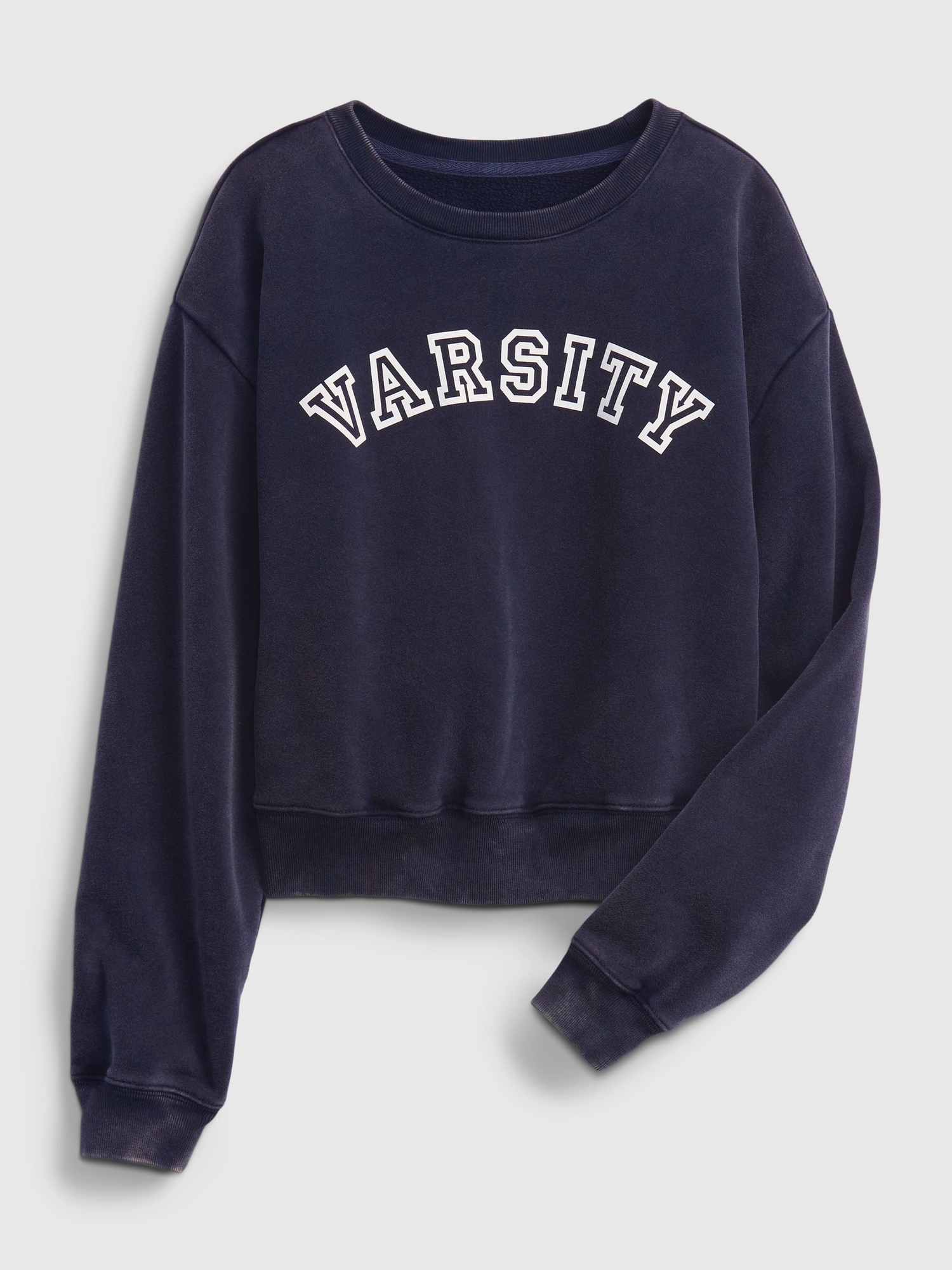 Teen Oversized Crewneck Sweatshirt Gap