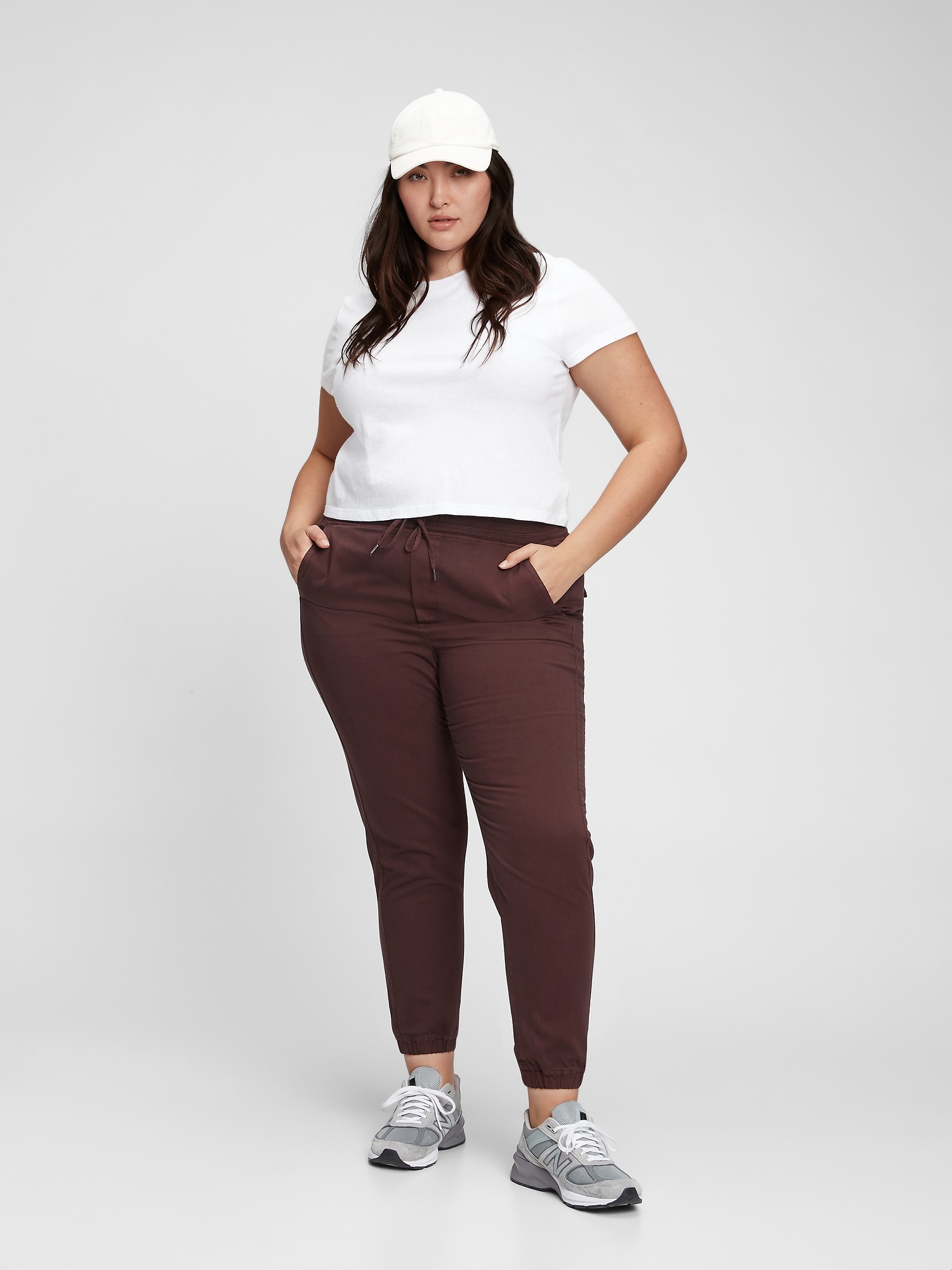 gap ribbed pull on joggers