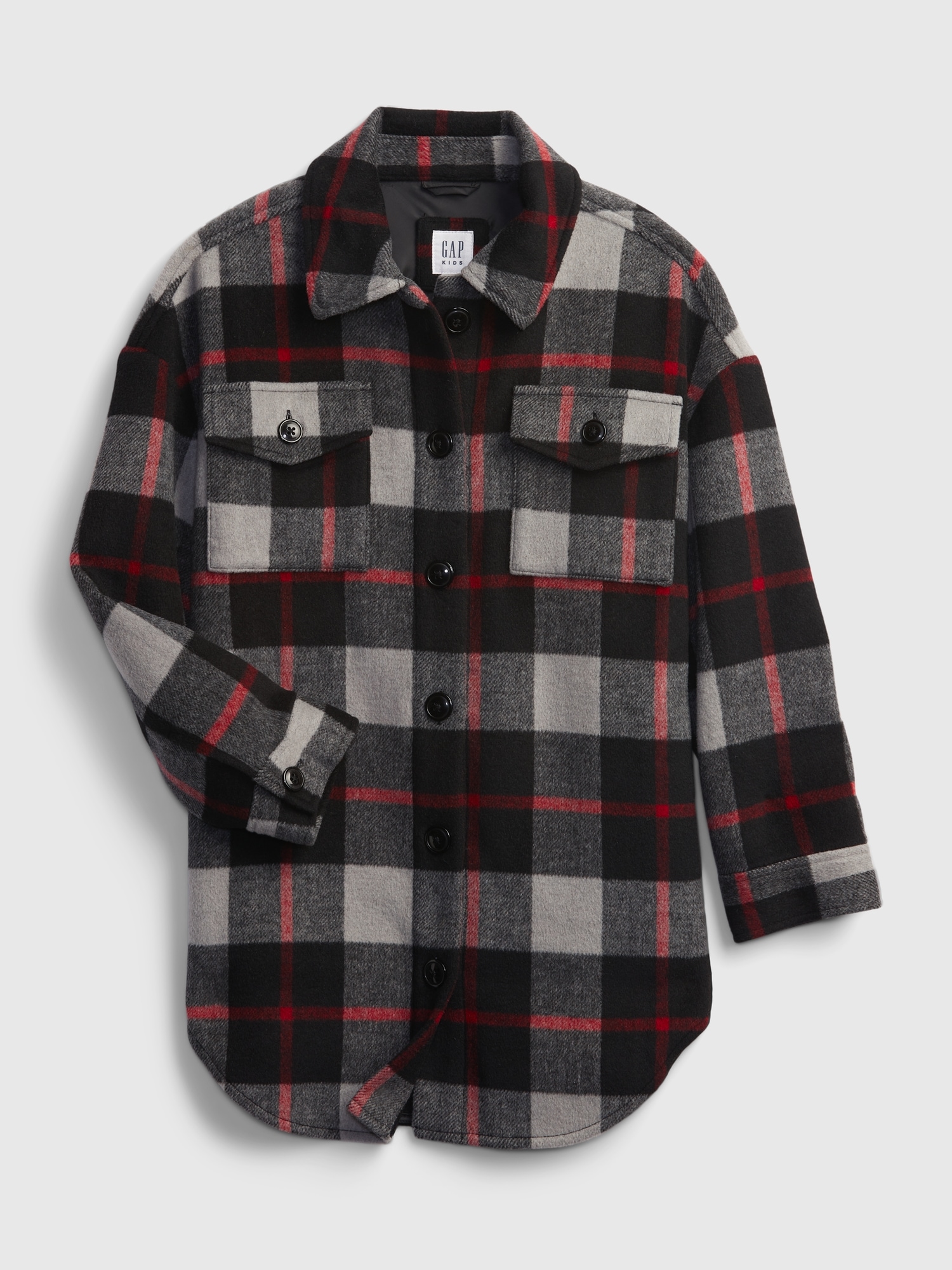 Gap boys on sale flannel shirt