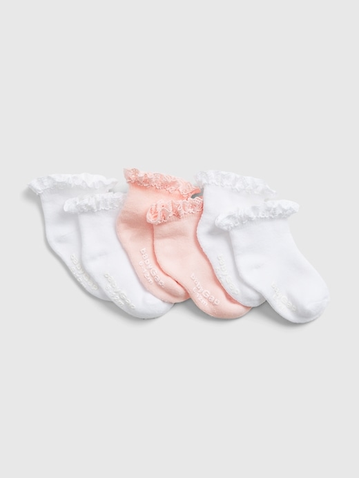 View large product image 1 of 1. Baby Ruffle Socks