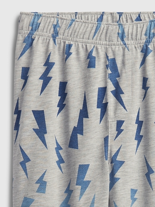 Image number 2 showing, Kids 100% Recycled Graphic Print PJ Joggers