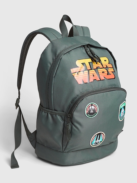 Image number 1 showing, GapKids &#124 Star Wars&#153 Patch Graphic Recycled Senior Backpack
