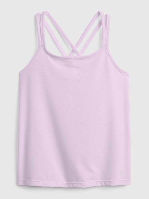 View large product image 1 of 1. GapFit Kids Strappy Tank Top
