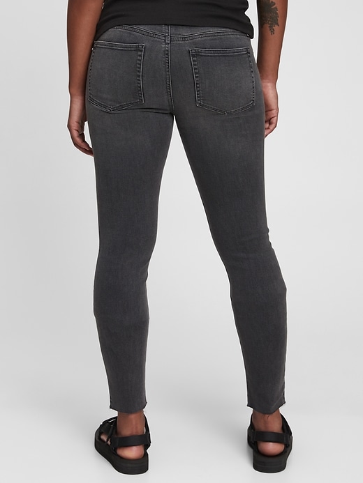 Image number 2 showing, Maternity True Waistband Full Panel Skinny Jeans with Washwell&#153
