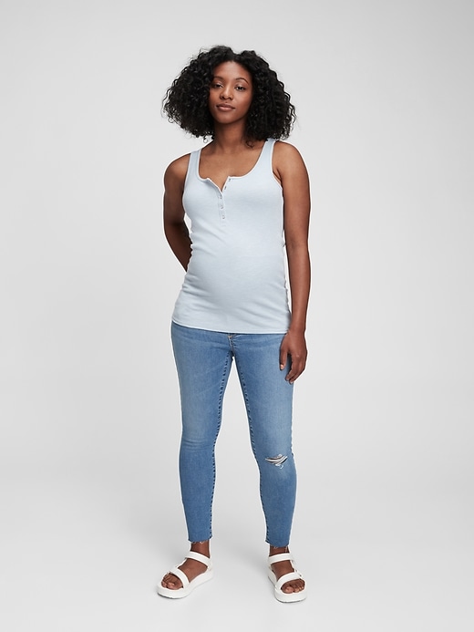 Image number 4 showing, Maternity Full Panel Favorite Jeggings with Washwell&#153