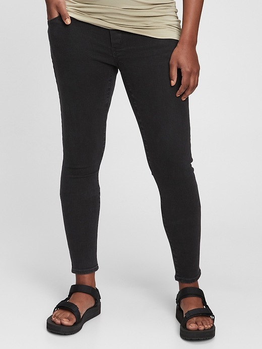 Maternity Full Panel Favorite Jeggings with Washwell™ Gap