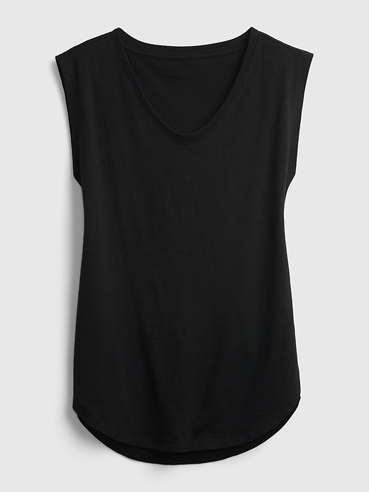 Image number 8 showing, Muscle Tunic T-Shirt