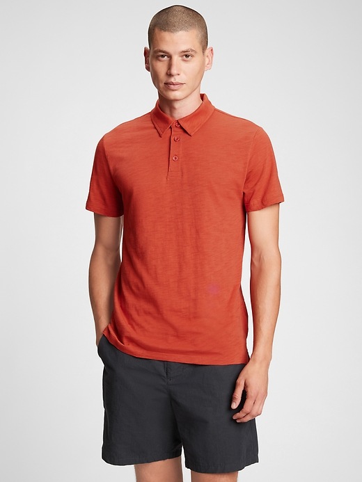 Gap Lived-In Polo Shirt