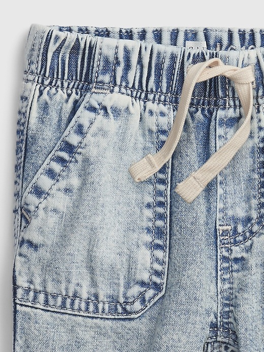 Image number 3 showing, Baby Denim Pull-On Jeans