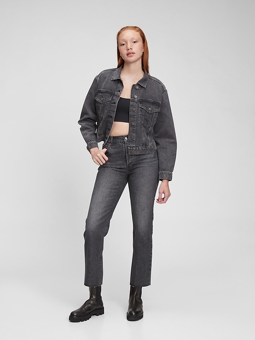 gap jeans black