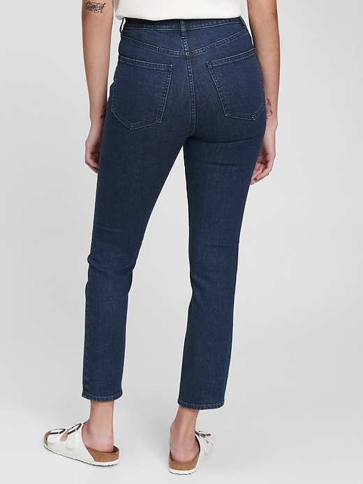 Image number 2 showing, Sky High Rise Vintage Slim Jeans with Washwell