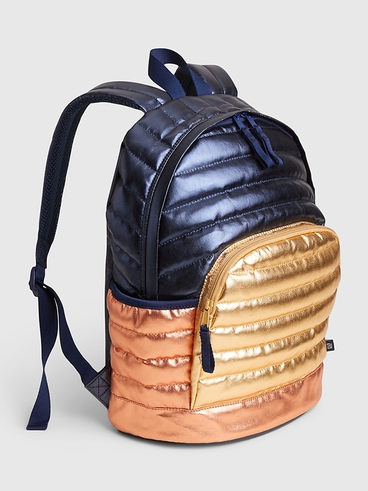 Image number 1 showing, Kids Quilted Senior Backpack