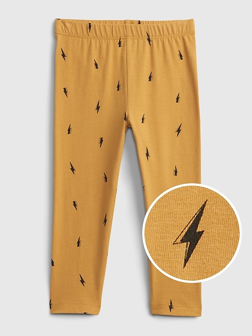 1 of 8 showing, with the color honey im home yellow of product Toddler Mix and Match Leggings