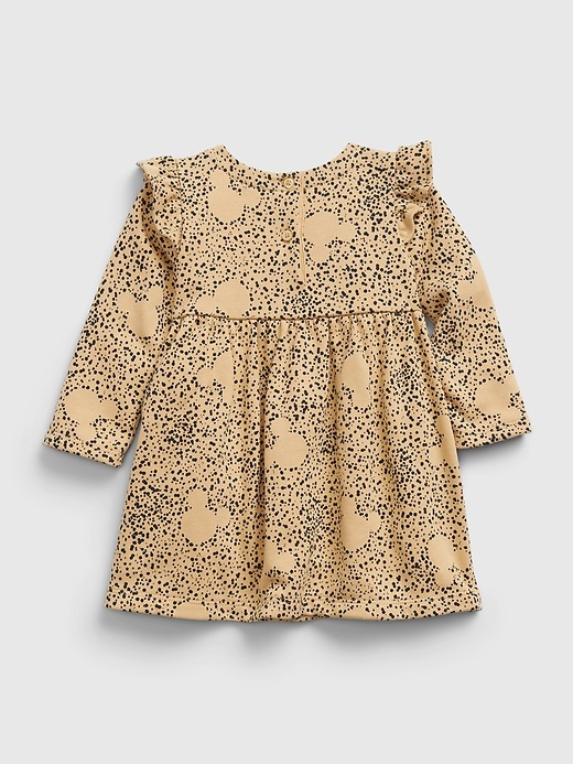 2 of 8 showing, with the color CALM CAMEL of product Gap × Disney Baby & Toddler Mickey Mouse Dress