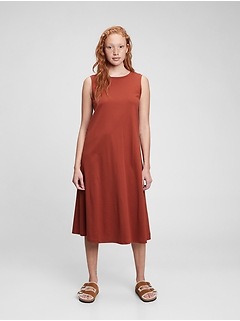 Gap midi swing dress Clearance