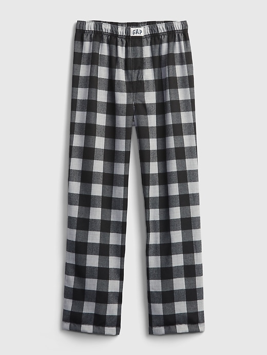 View large product image 1 of 1. Kids Recycled Polyester Flannel PJ Pants