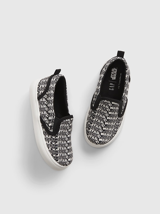 1 of 8 showing, with the color multi of product Baby & Toddler Star Wars Slip-On Shoes