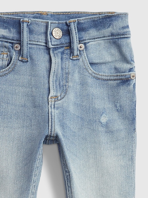 Image number 3 showing, Toddler Distressed Skinny Jeans