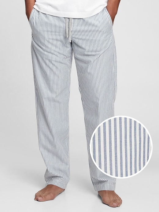 Image number 8 showing, Adult Pajama Pants In Poplin