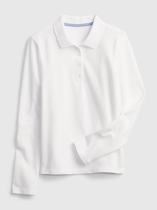 Gap white polo top