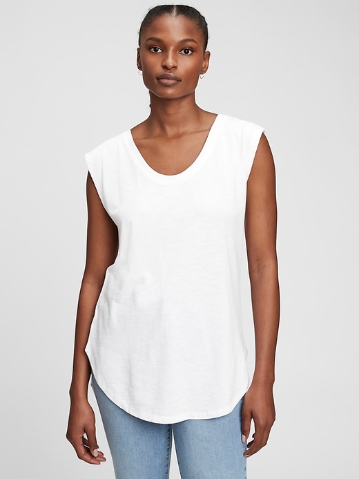Image number 1 showing, Muscle Tunic T-Shirt