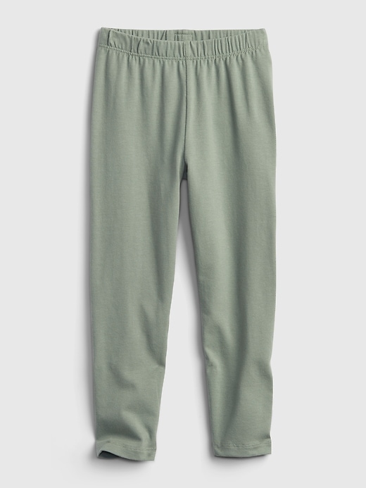 1 of 8 showing, with the color gasoline green of product Toddler Mix and Match Leggings