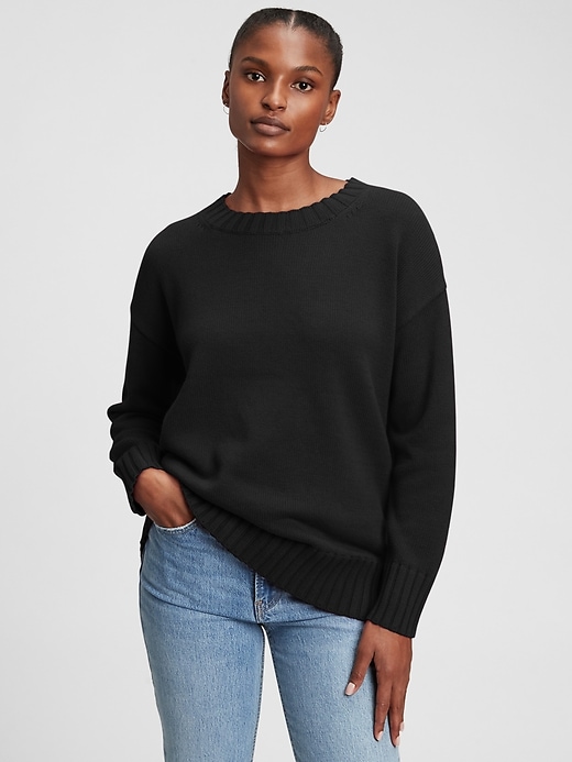 Image number 9 showing, Relaxed Tunic Sweater