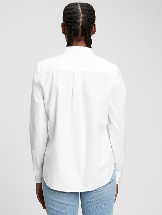 2 of 8 showing, with the color white of product Oxford Perfect Shirt