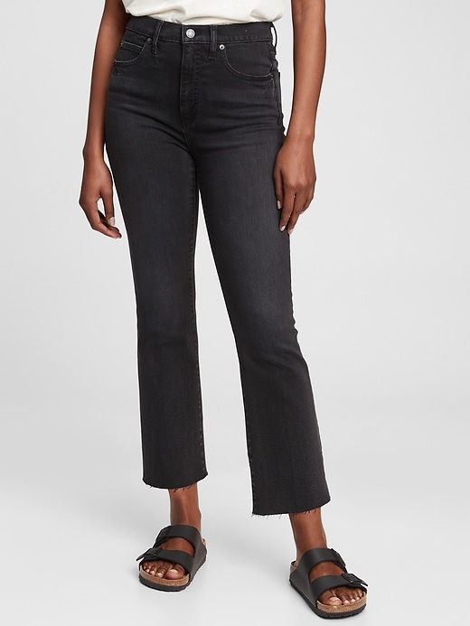Image number 1 showing, High Rise Kick Fit Jeans with Secret Smoothing Pockets
